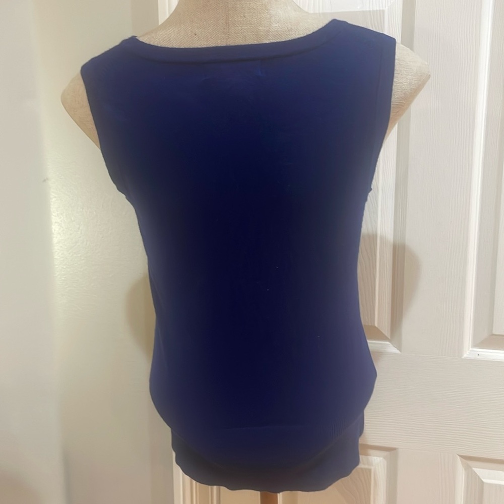 Grace Elements Navy Blue Sleeveless Lightweight K… - image 5
